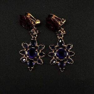 Vintage Prada Clip On Earrings